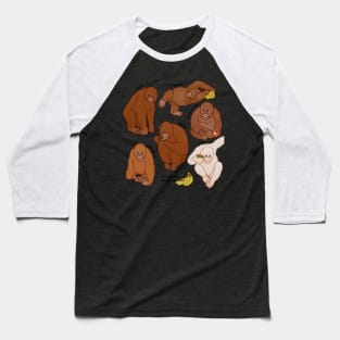 orangutan jungle school Baseball T-Shirt